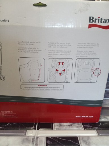 Britax Stoller Footmuff Green Black