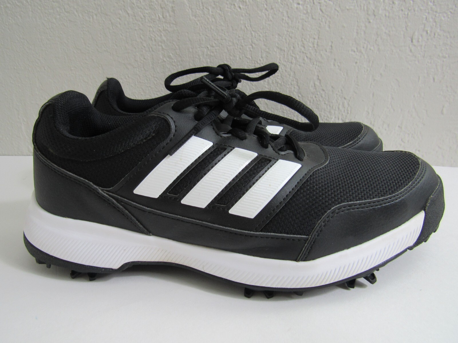 Adidas Tech Response 2.0 Men's Size 8 Black / White Golf Sneakers!