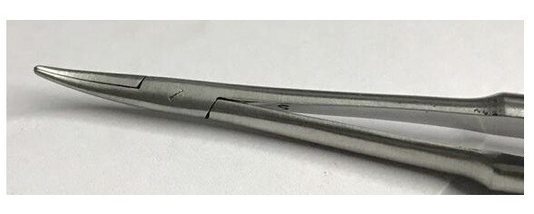 Barraquer Needle Holder, Non-Locking - Ophthalmic Needle Holders (2 piece)