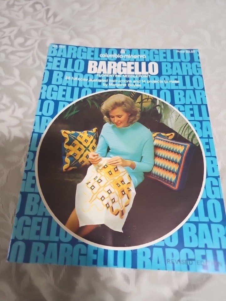 Columbia-Minerva Bargello Florentine Needlepoint Pattern Booklet Vol 784