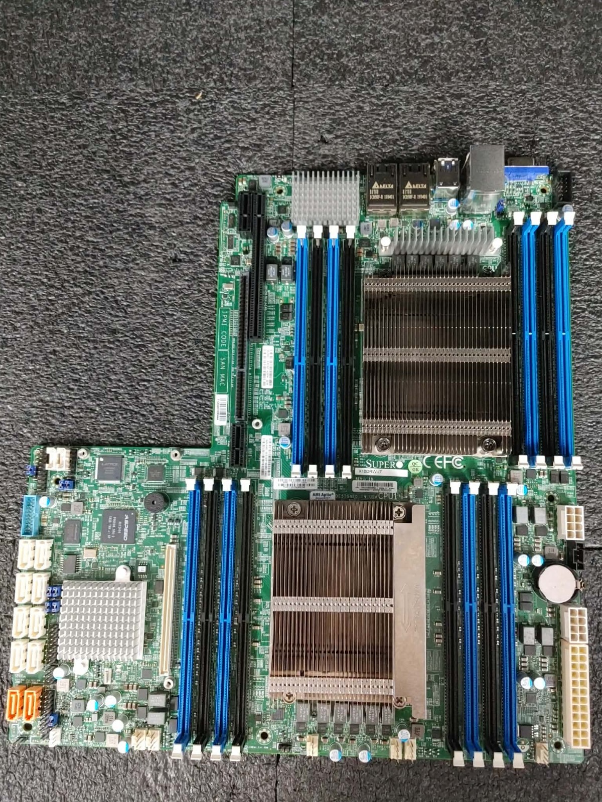 SuperMicro X10DRW-iT Dual Socket LGA2011-3 DDR4 Server Motherboard