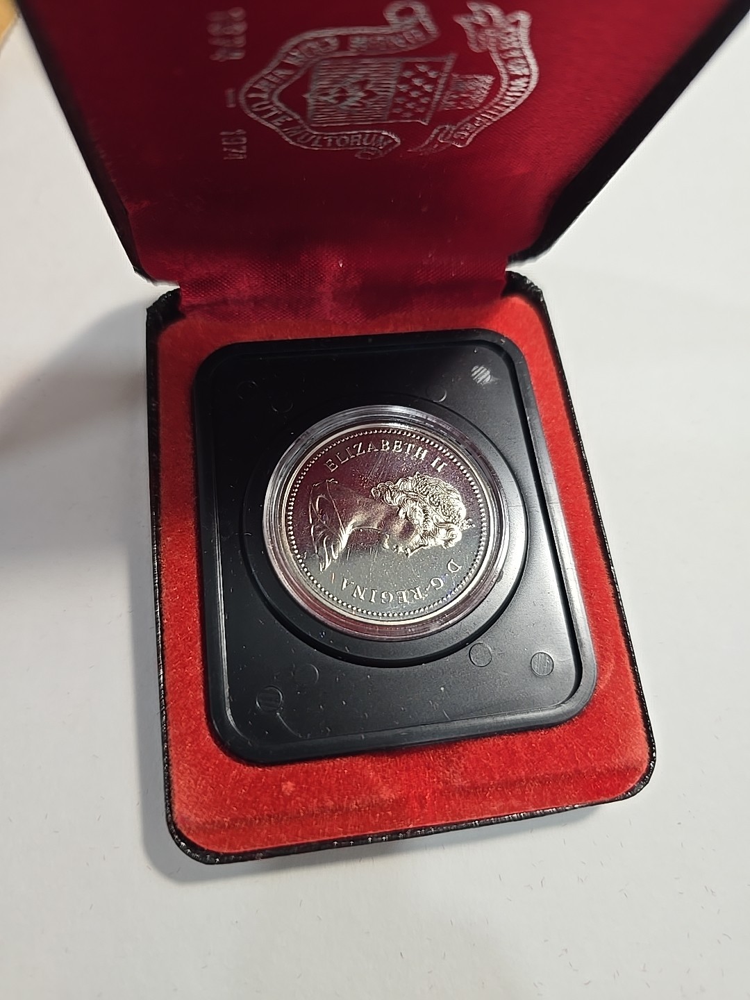 1884-1984 Canada Proof Dollar .500 Silver Winnipeg