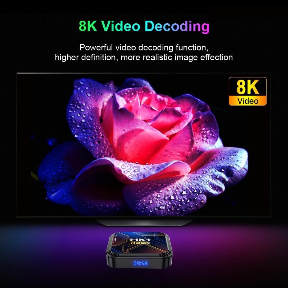 Android 13.0 TV Box 8K 4GB RAM 32GB ROM