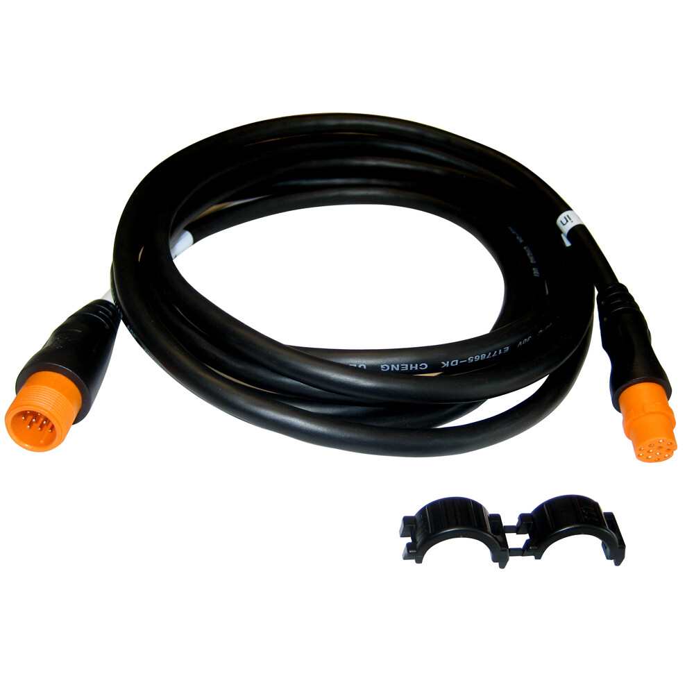 Garmin 12-Pin Airmar Transducer Extension Cable with XID 10ft Marine Wire