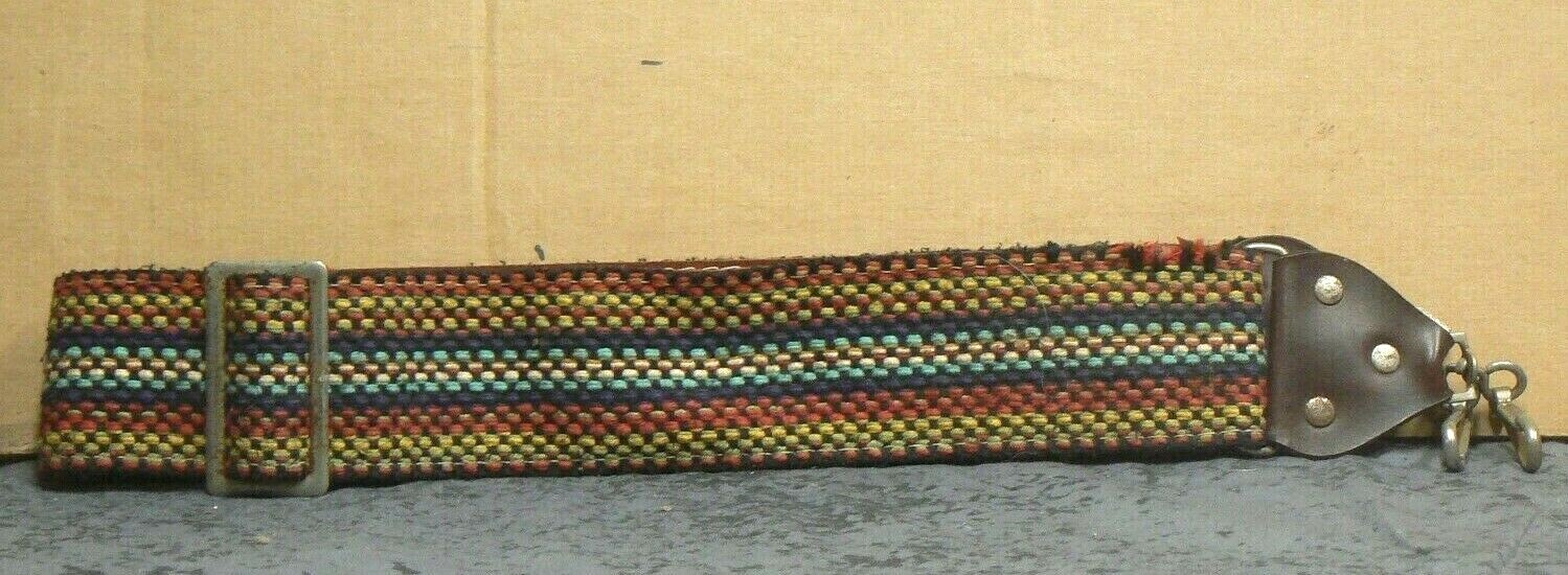 1970's Multi-Colored Hippie Camera Strap A2723