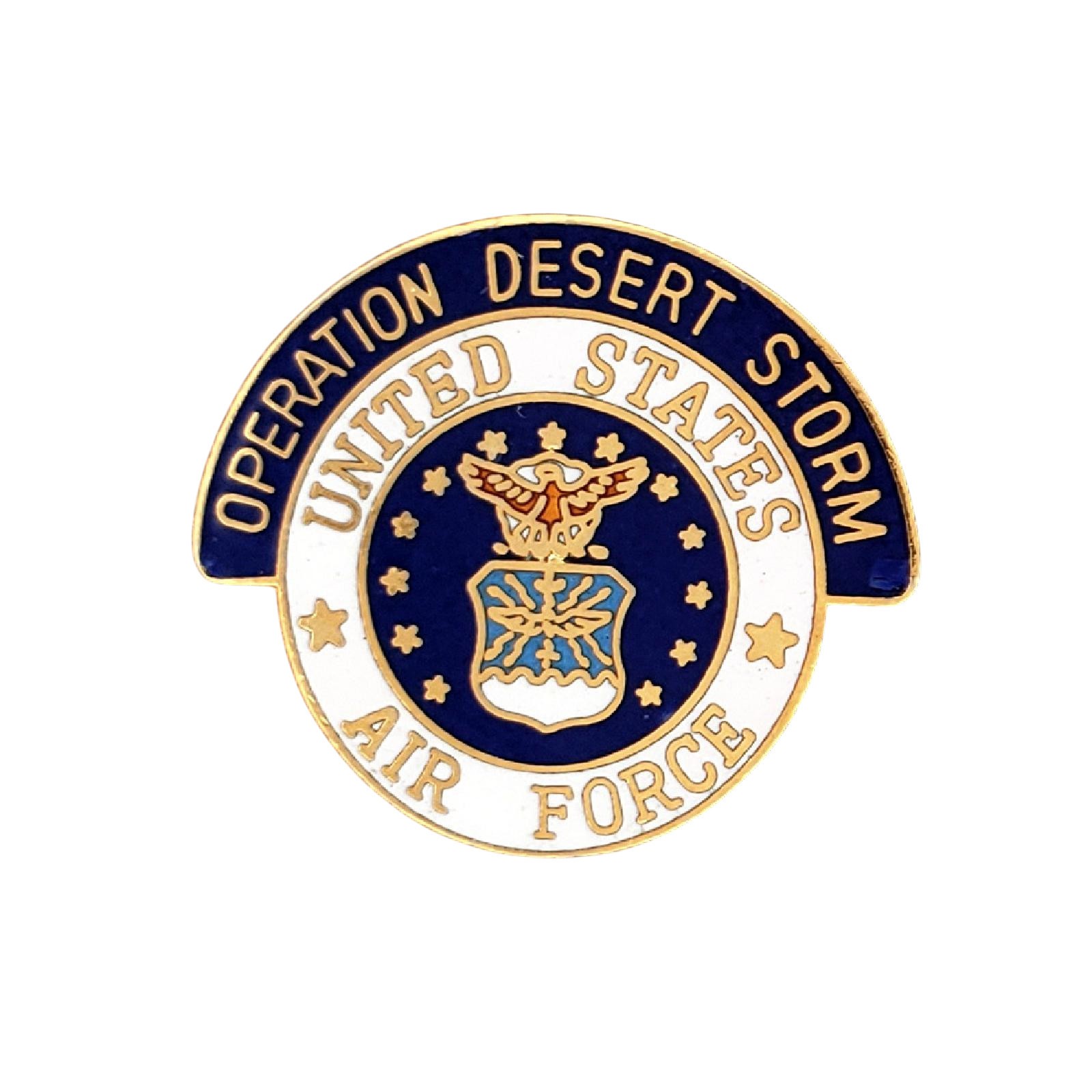 Operation Desert Storm United States Air Force Veteran Military Lapel Pin