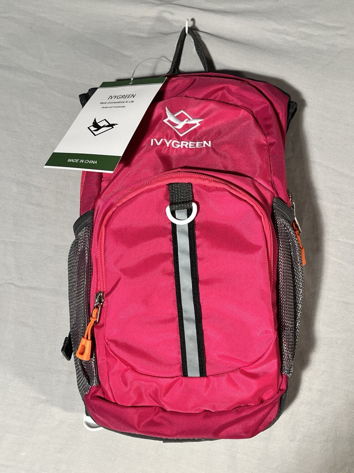 Ivy Green Kids Hydration Backpack (Bladder Included) Magenta