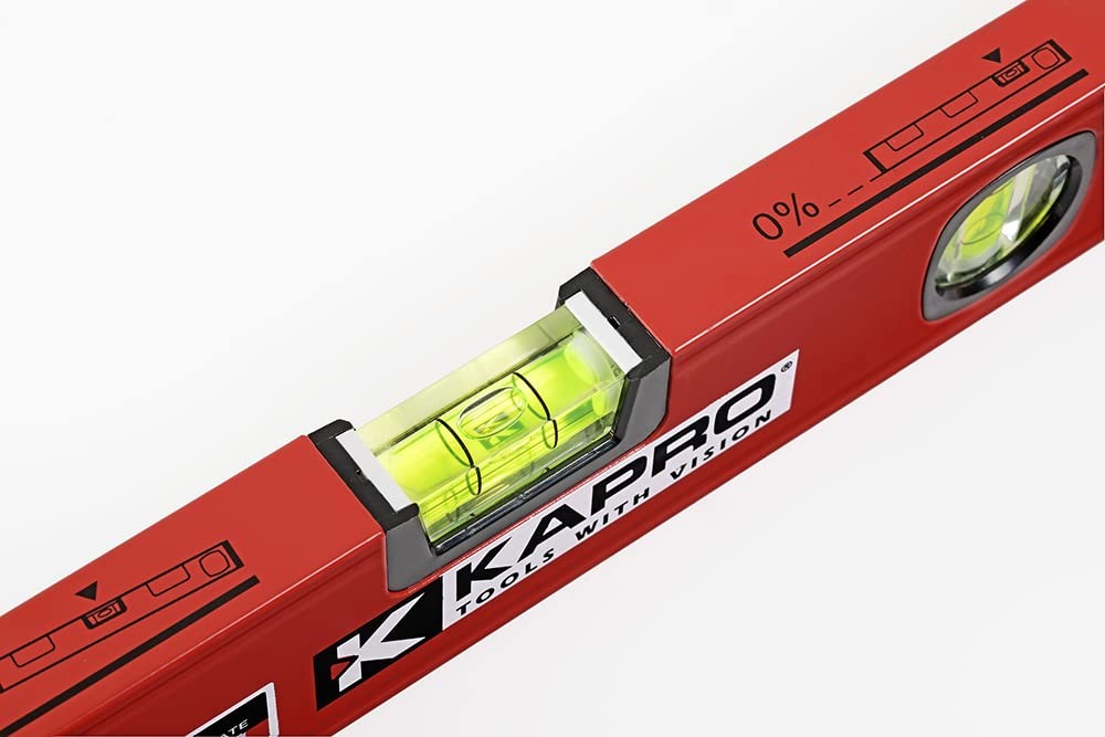 Kapro - 105 Topgrade Gradient Box Level - with Slope 48-Inch, Red