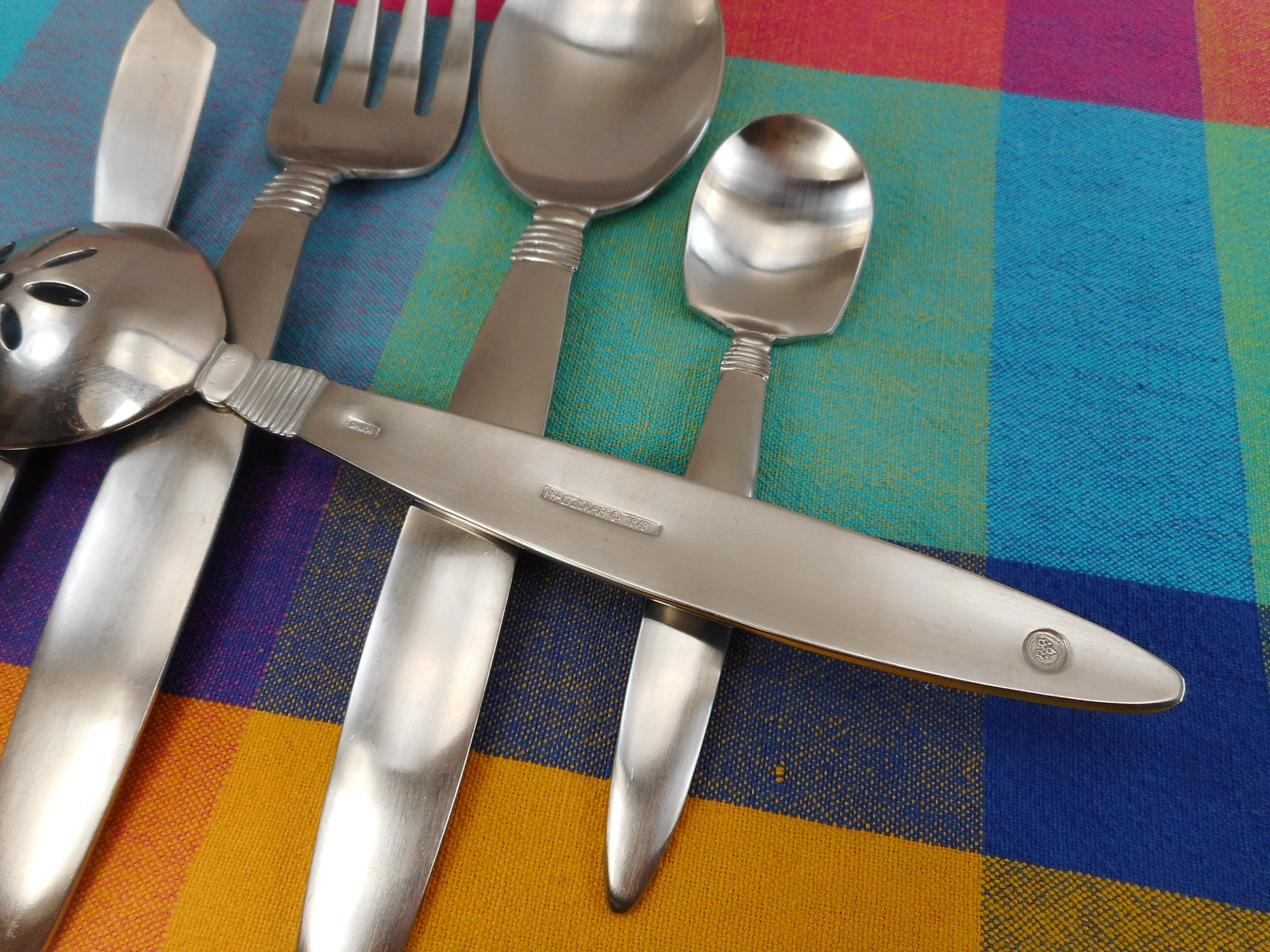 Pfaltzgraff Raleigh 18-8 Satin Stainless Hostess Serving Set