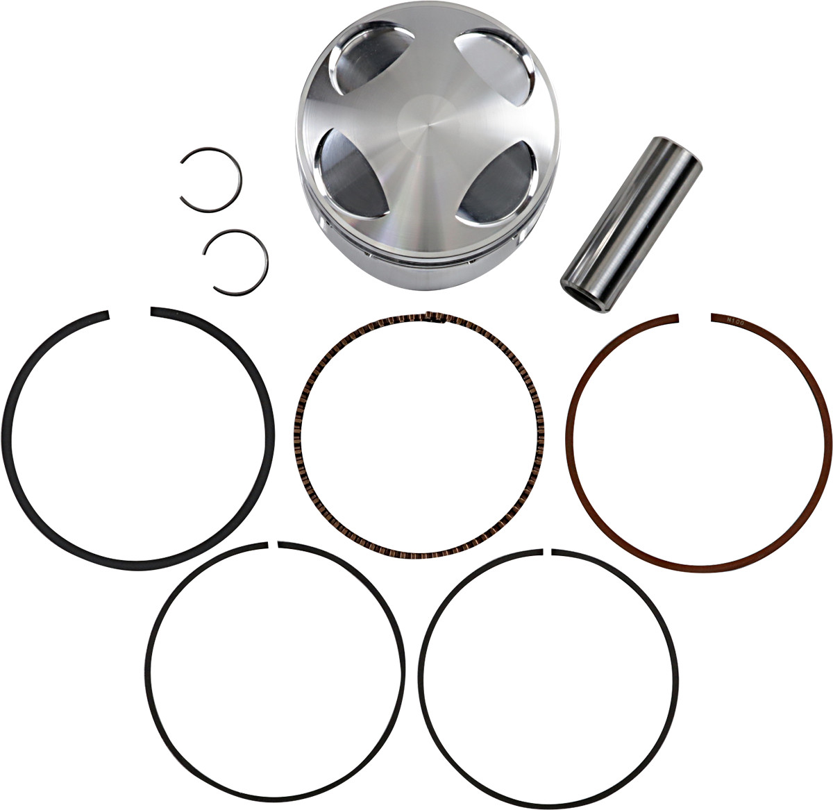 JE PISTONS Piston Kit - 86.00 mm - 10.6:1 CR - Honda 132699