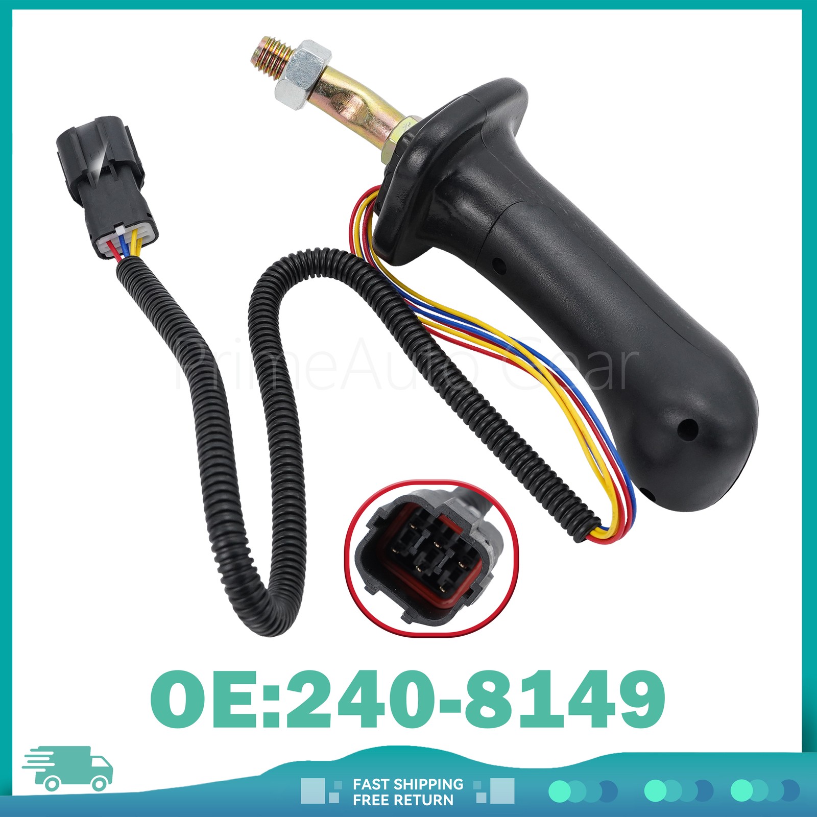 240-8149 For Caterpillar 3046 Engine D3G D4G XL D5G LGP Joystick Controller US