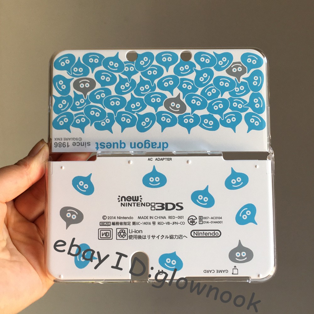 Nintendo New 3DS Console Plates Shell Custom Dragon Quest Slime Protective Case