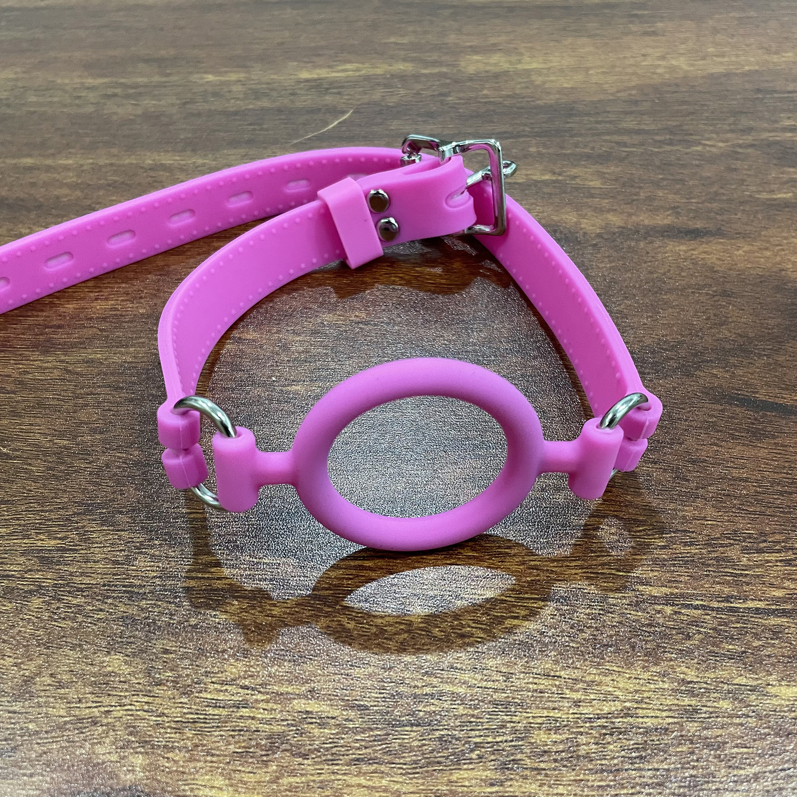Silicone Open Mouth Gag Bondage Restraints O Ring Gag Plug BDSM Slave Roleplay