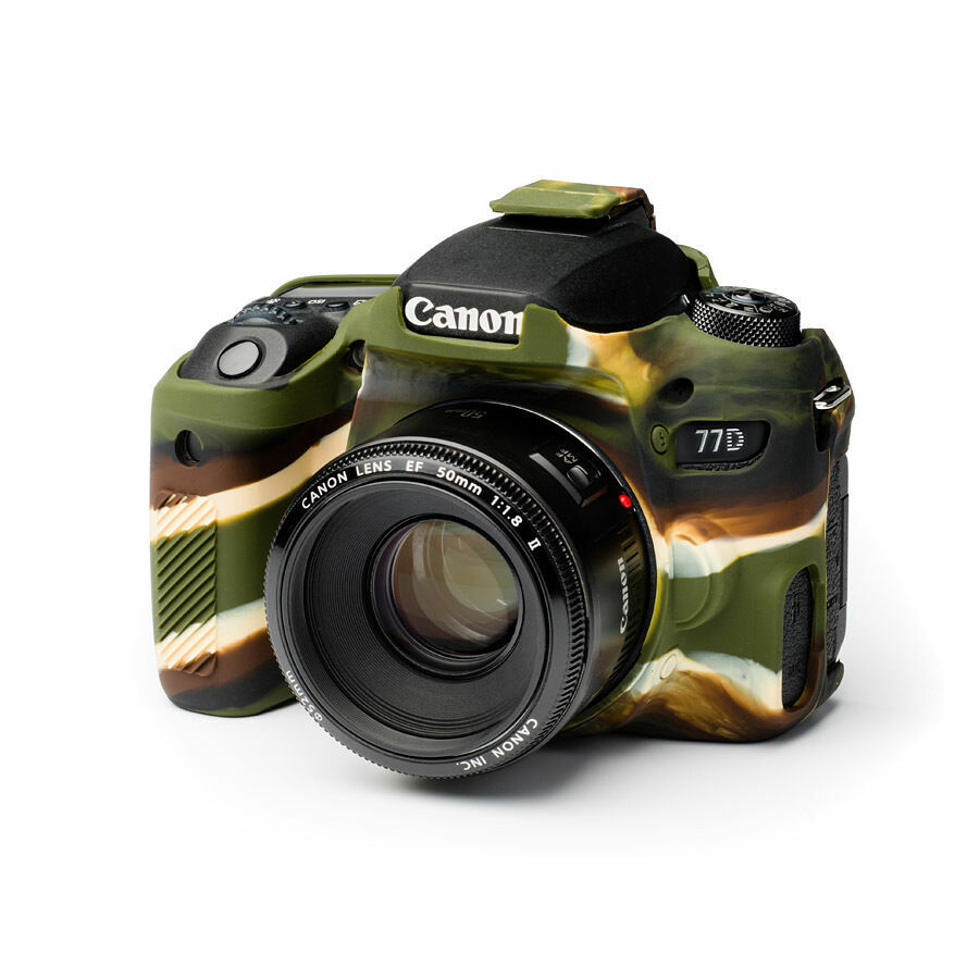 easyCover canon 77D EA-ECC77DC Camera Case CAMO Silicone FREE US SHIPPING