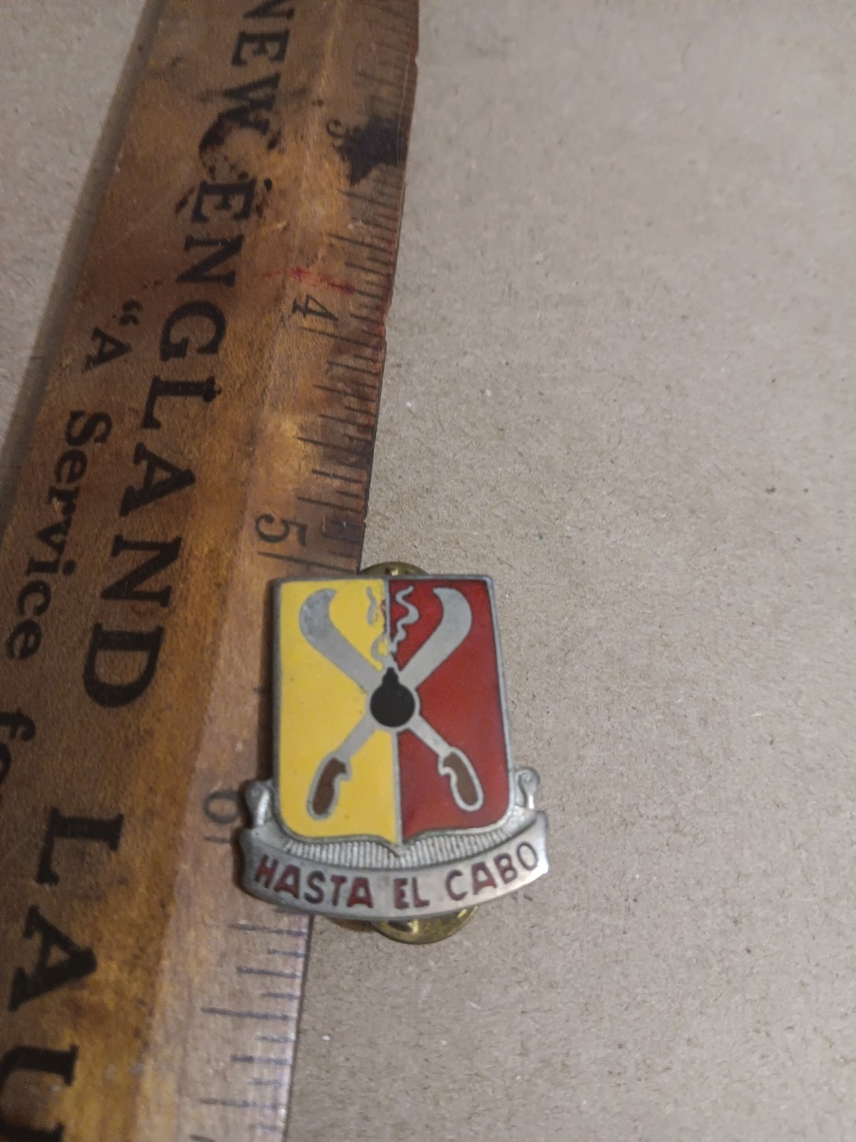 U.S. Army Single DUI- Hasta El Cabo (25-1537)