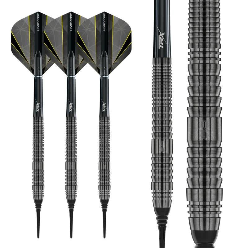 RED DRAGON SEREN 2 ONYX 18 GRAM 90% TUNGSTEN SOFT TIP DARTS 2851