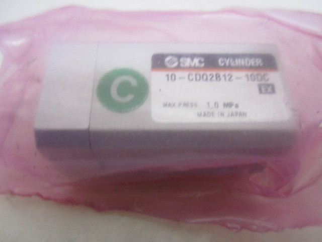 SMC 10-CDQ2B12-10DC, AMAT 3020-01221, 913-00225-00, Air Cylinder 12 X 10, 419591