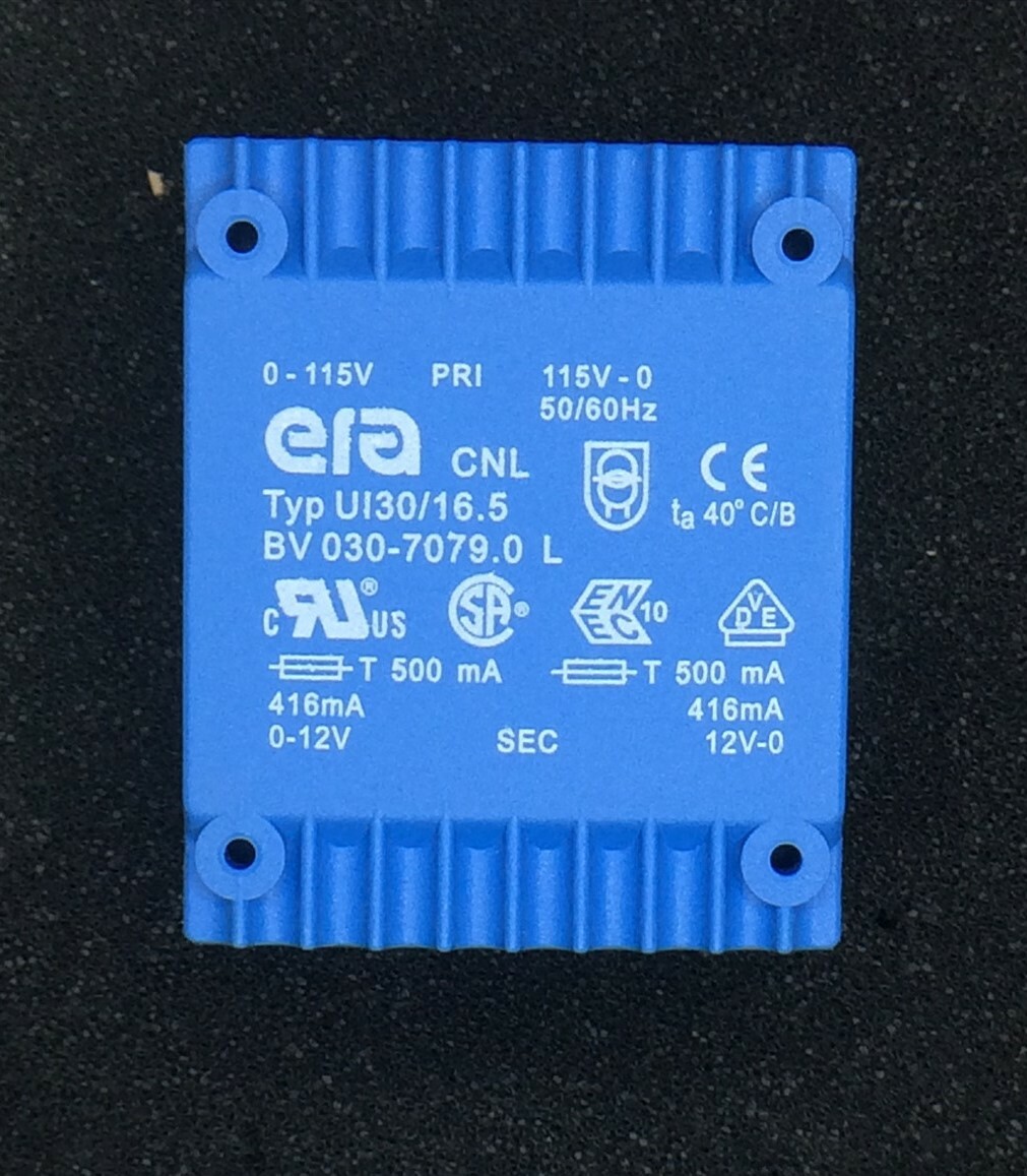 BV030-7079.0L PULSE ERA XFRMR BV030-7079.0 LAMINATED 10VA THRU HOLE 1 UNIT