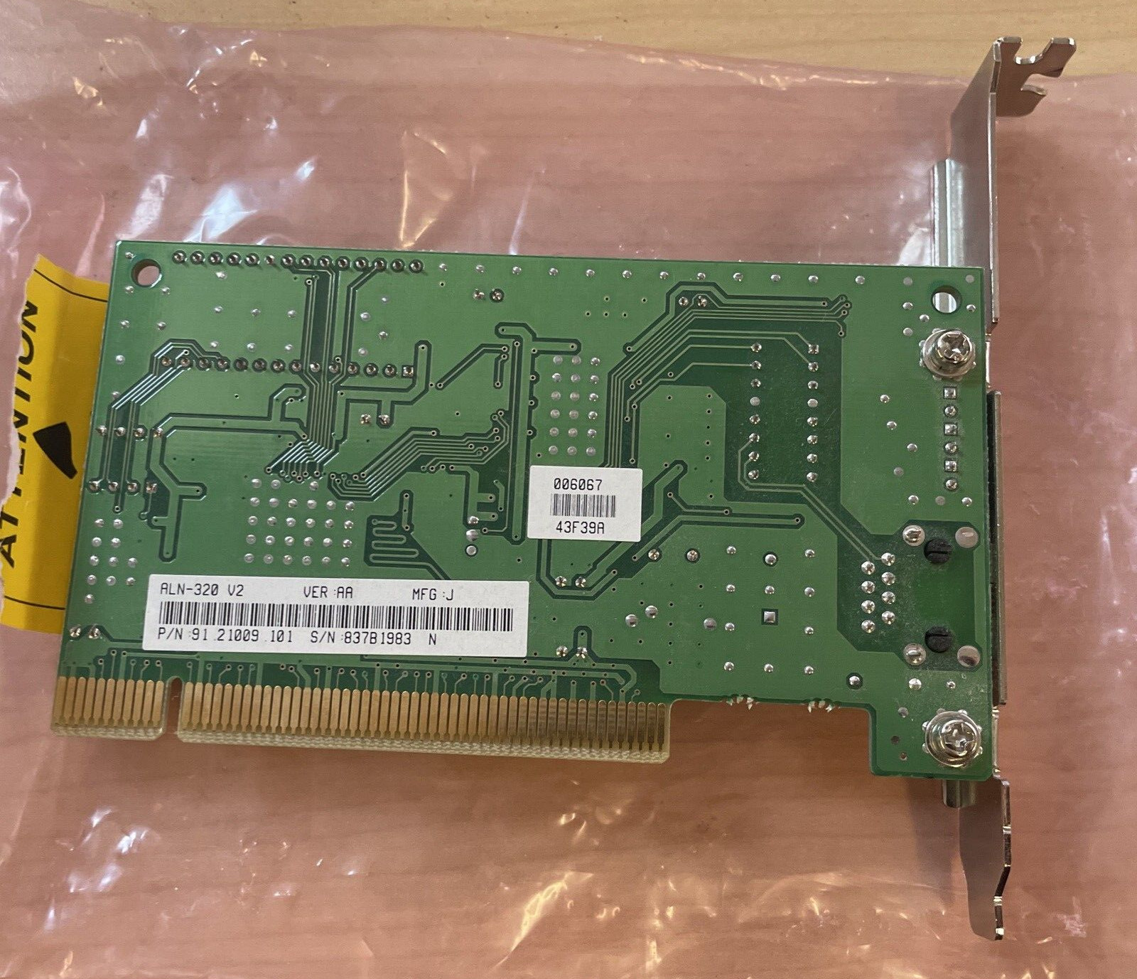 Desktop Computer Acer ALN-320V2 91.21009.101 Network Card