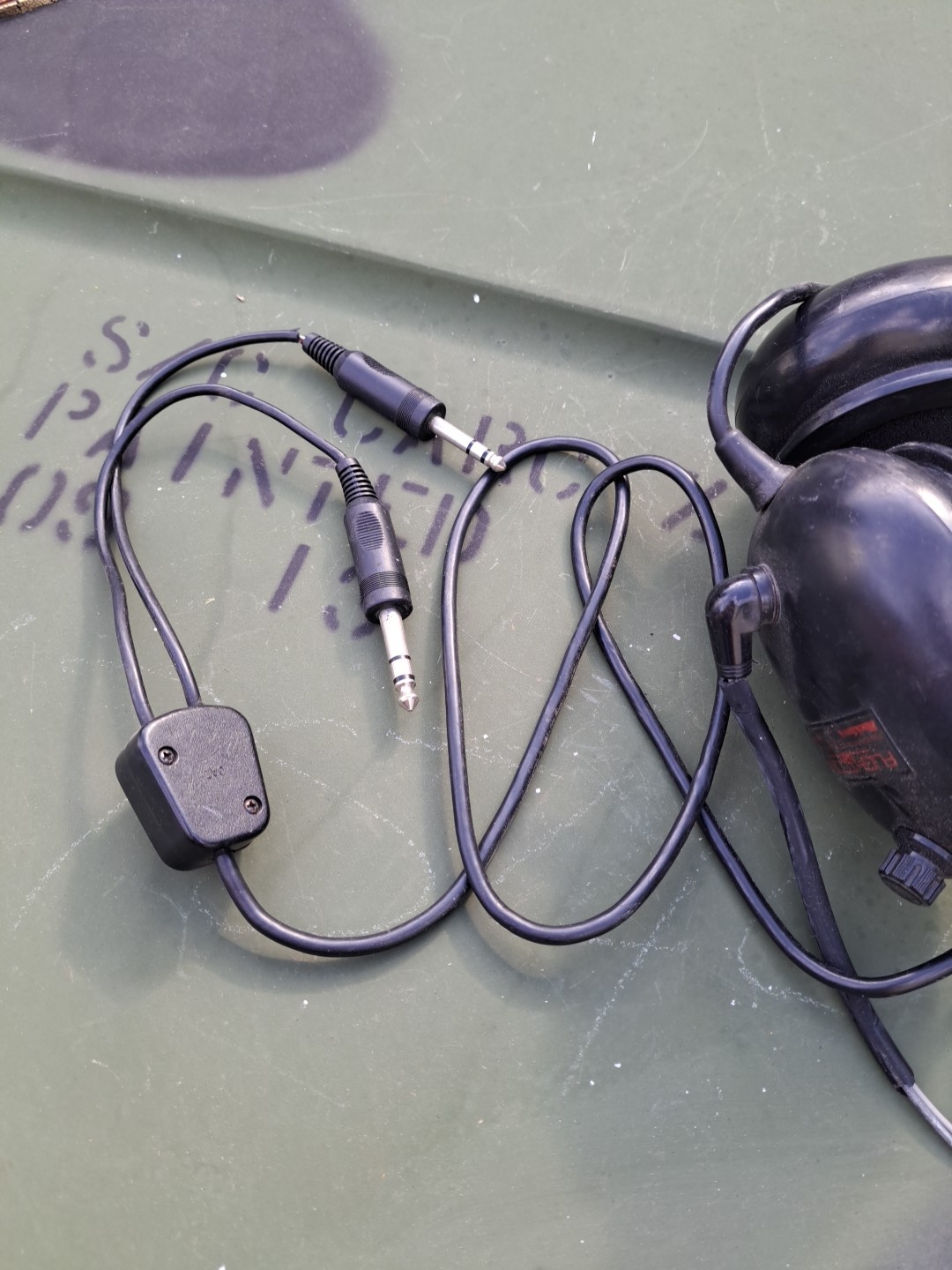 Flightcom Blackhawk Model 5DX Aviation Headset Airplane Jet Helicopter UNTESTED