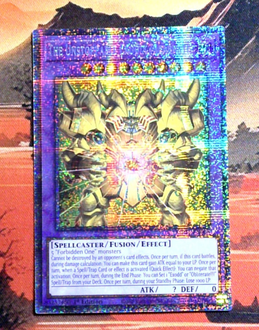 YuGiOh! The Unstoppable Exodia Incarnate MP25-EN008 1st Edition NM STR