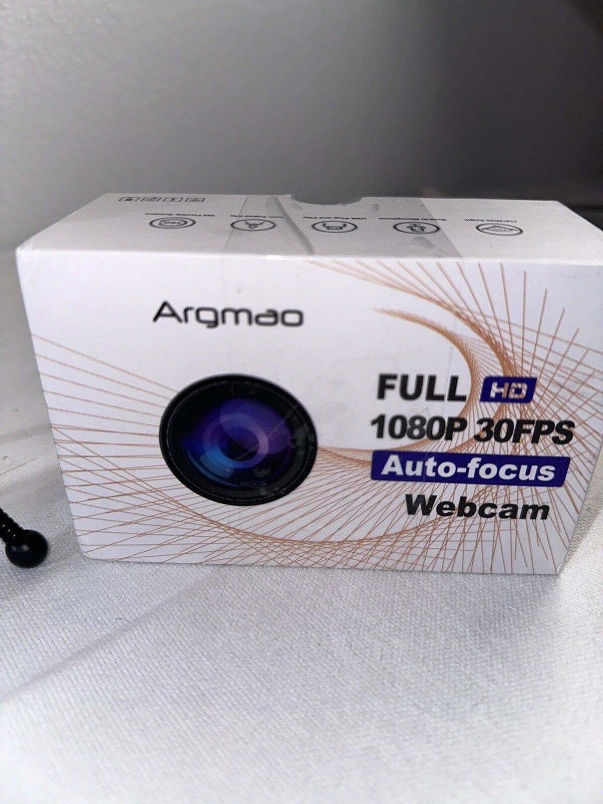 1080P HD Webcam with Microphone for Desktop, USB Computer Camera