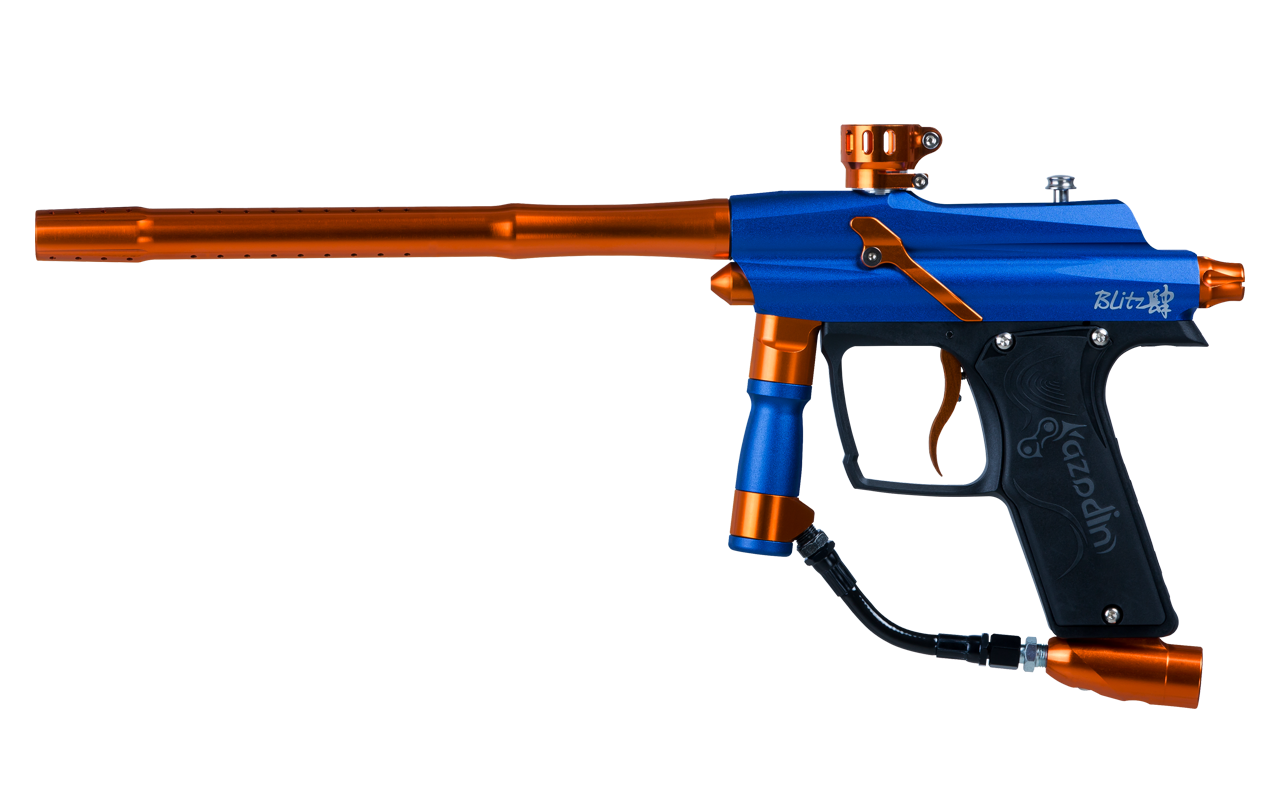Azodin Blitz 4 - Electronic Paintball Marker - Blue/Orange