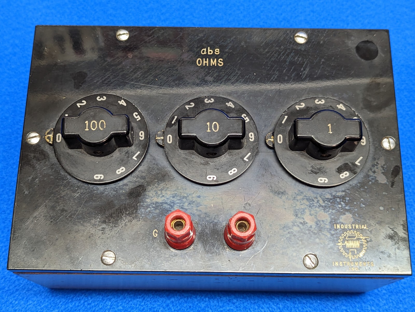 International Instruments Decade Resistor Box, 3 Decades, Tested with Results