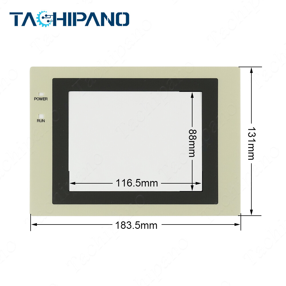 NT30-ST121-BR Touch Screen Panel for Omron NT30-ST121-BR with Front Overlay