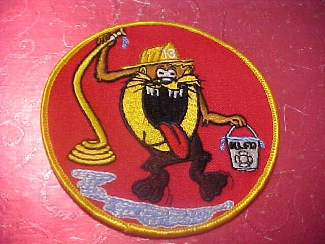 KAUNEONGA LAKE NEW YORK FIRE DEPARTMENT PATCH SHOULDER SIZE UNUSED