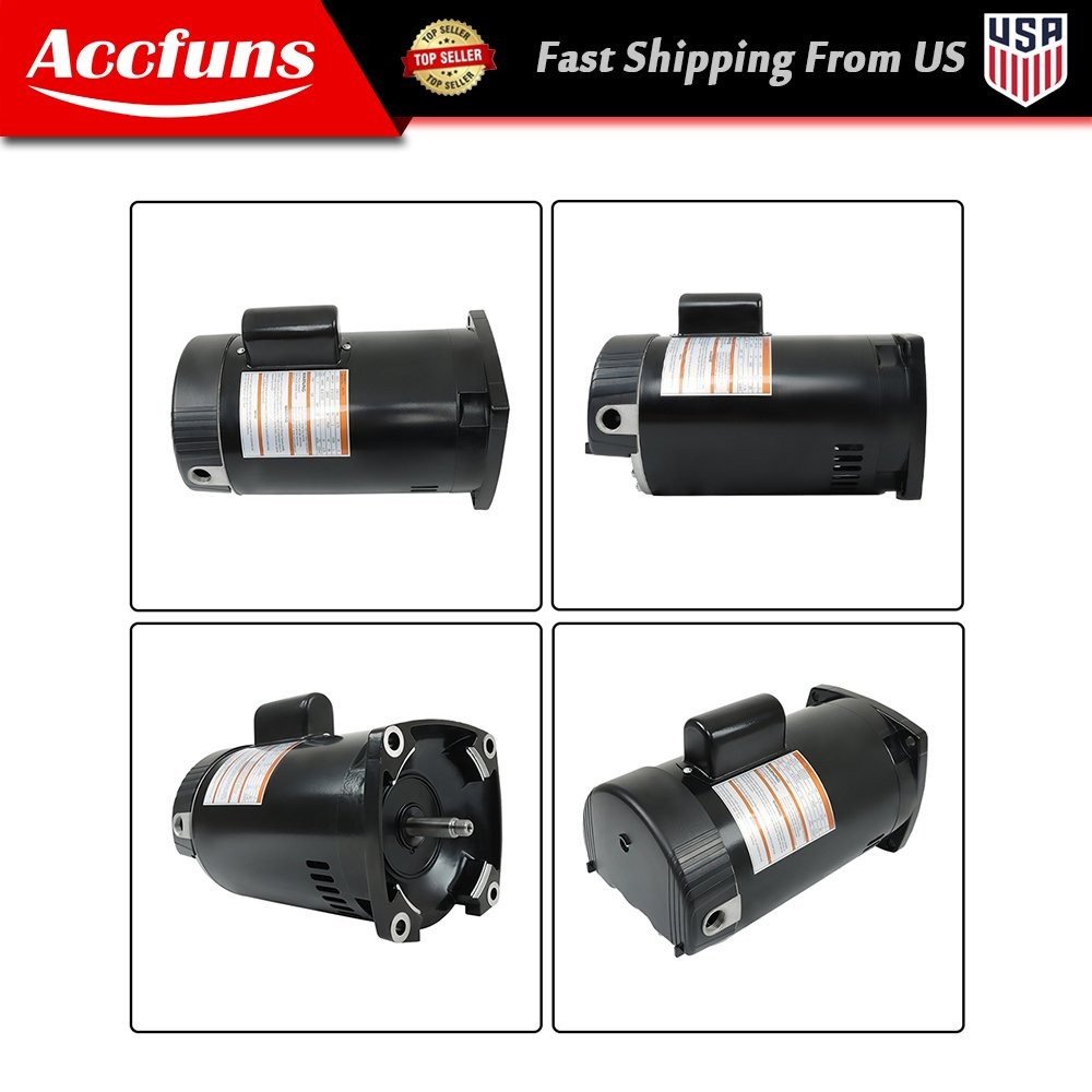 Pool Pump Motor 1.5 Hp Pool Pump B2854 B2854V1 Square Flange Swimming Pool Pump