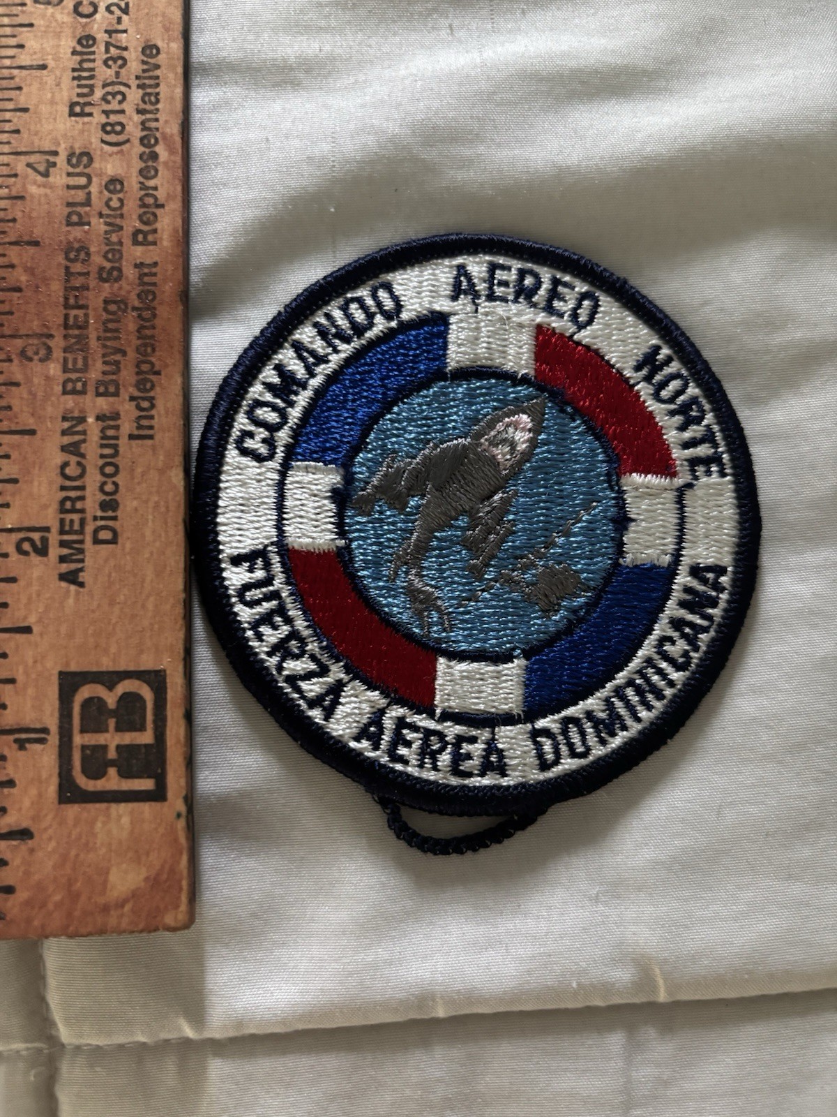 PATCH NORTH AMERICAN AIR COMMAND DOMINICIAN REPUBLIC AIR FORCE