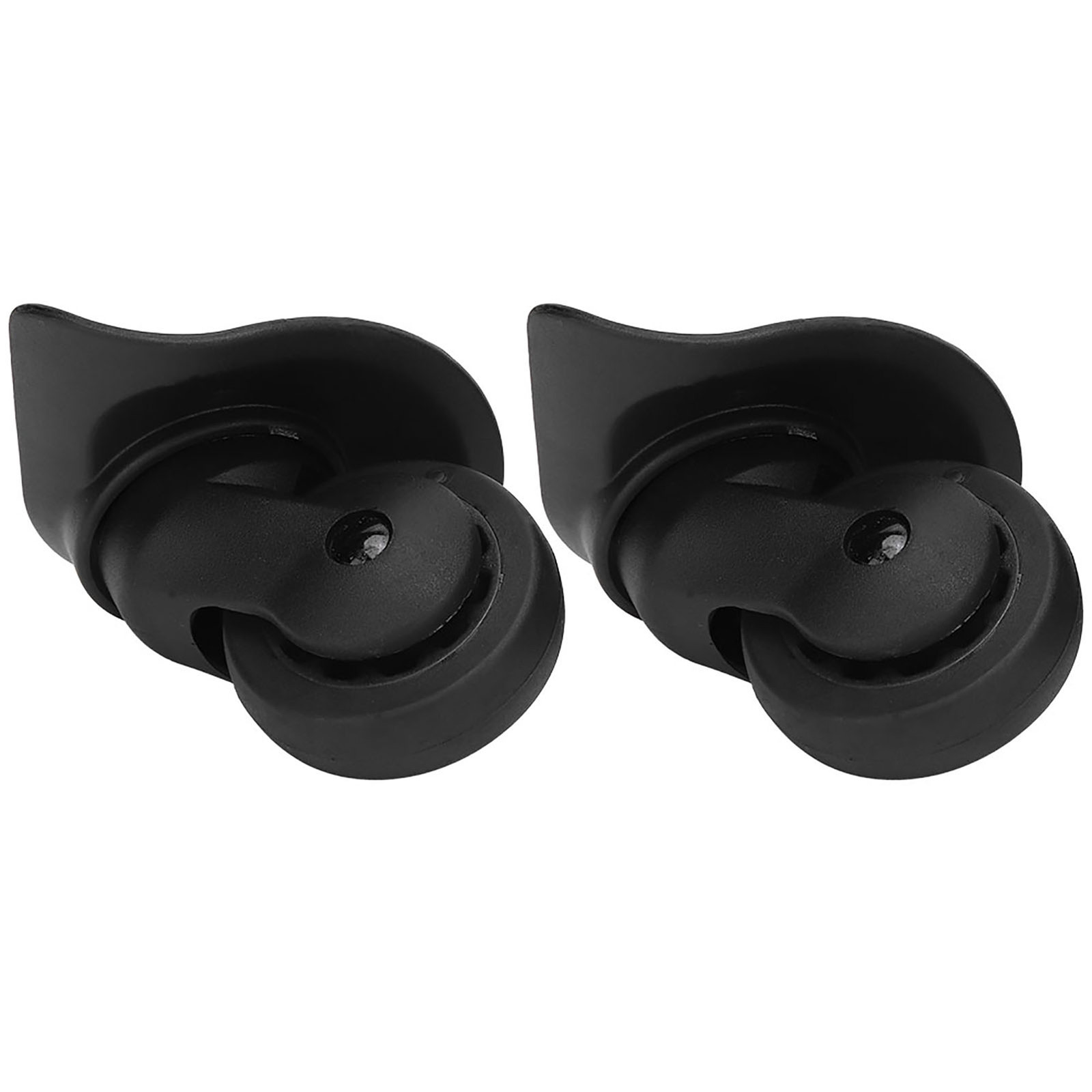 2 Pcs A52 Single Row Wheel Suitcase Luggage Replacement Universal FA