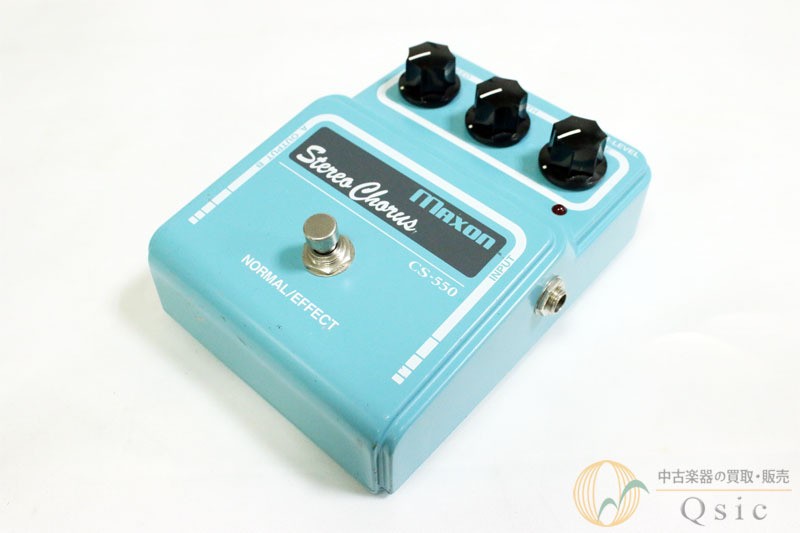 Maxon Cs-550 Analog Chorus That Gives A Three-Dimensional Feel To The Sound Tl40