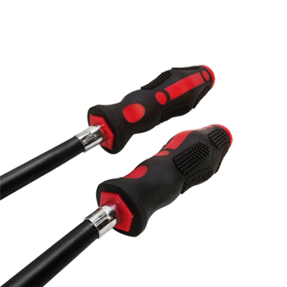 20'' Bendable 1/4'' Socket Bits Driver Set Long Reach Flexible Driver Set 2 Pc