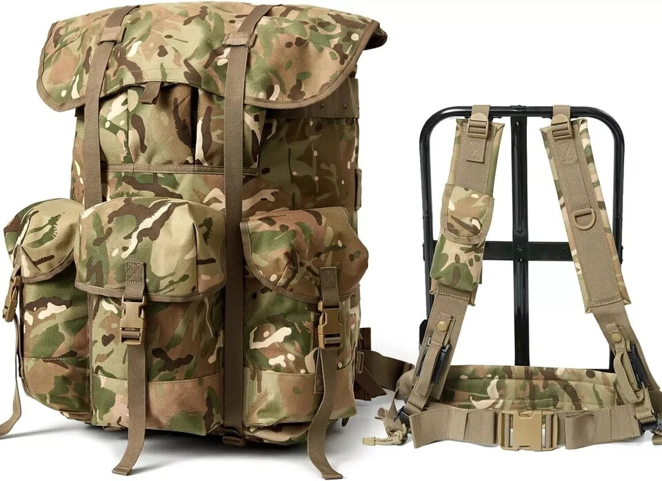 Military ALICE Pack Large Rucksack Backpack Army Tactical Bug Out Gear Frame