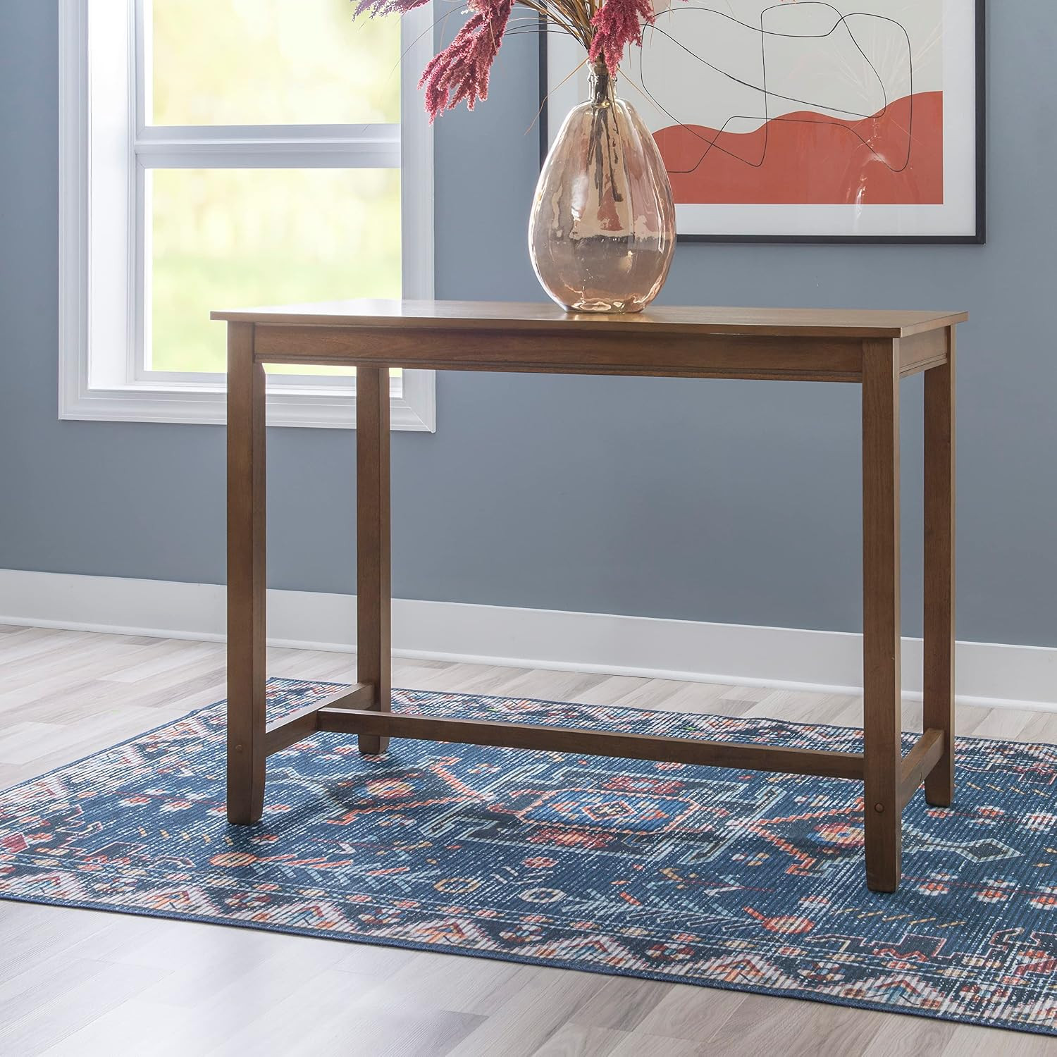 Claridge Rustic Wood 36 Inch Height Pub Table
