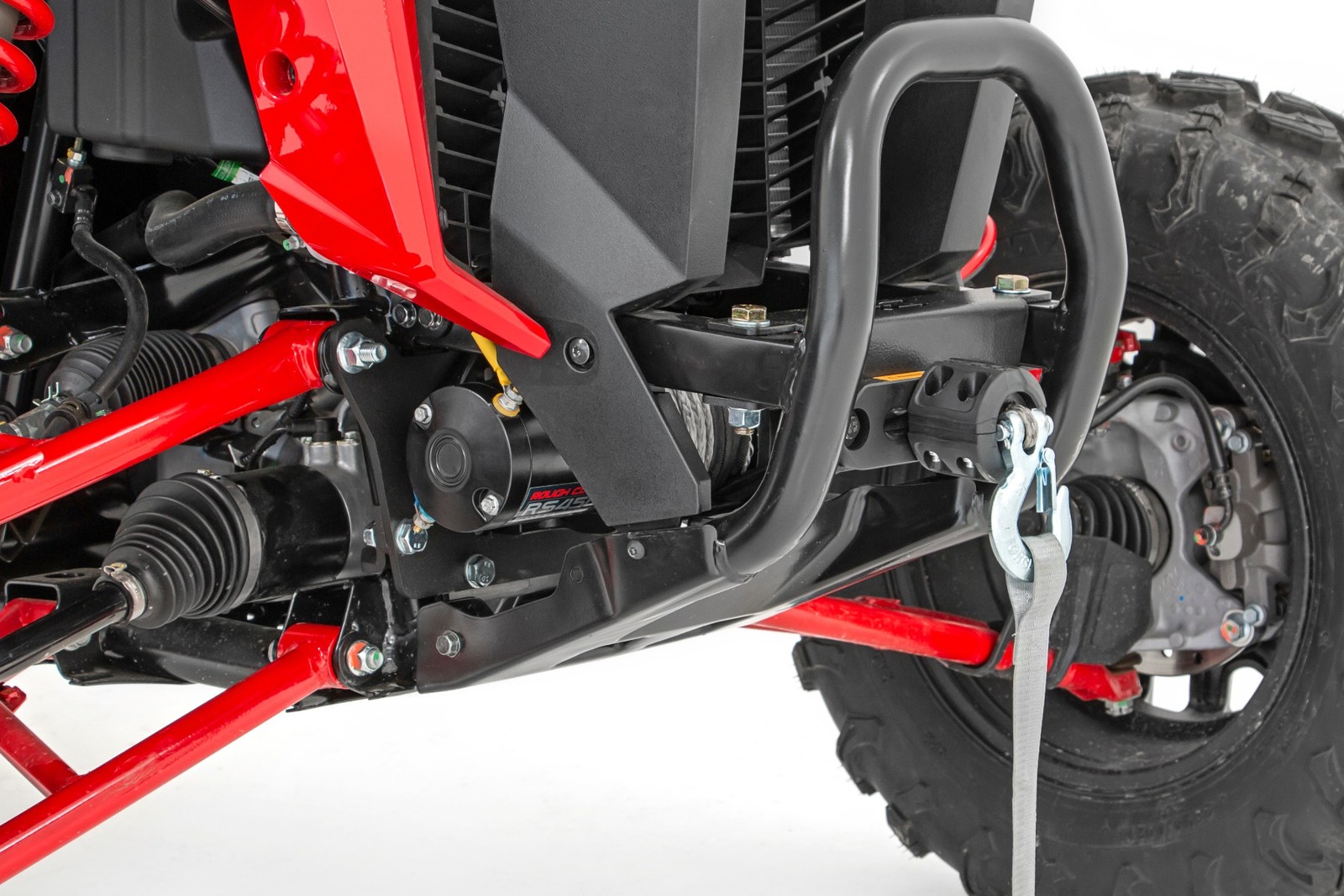 Rough Country 92029 Front Winch Mount Kit Black for Honda Talon 1000