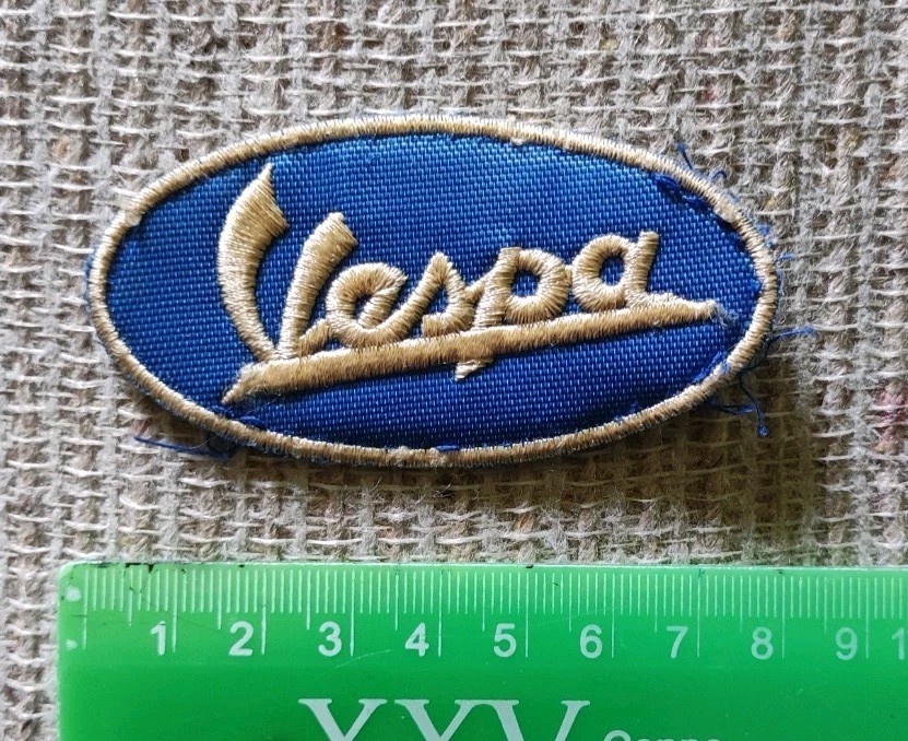 Vespa fabric patch patch
