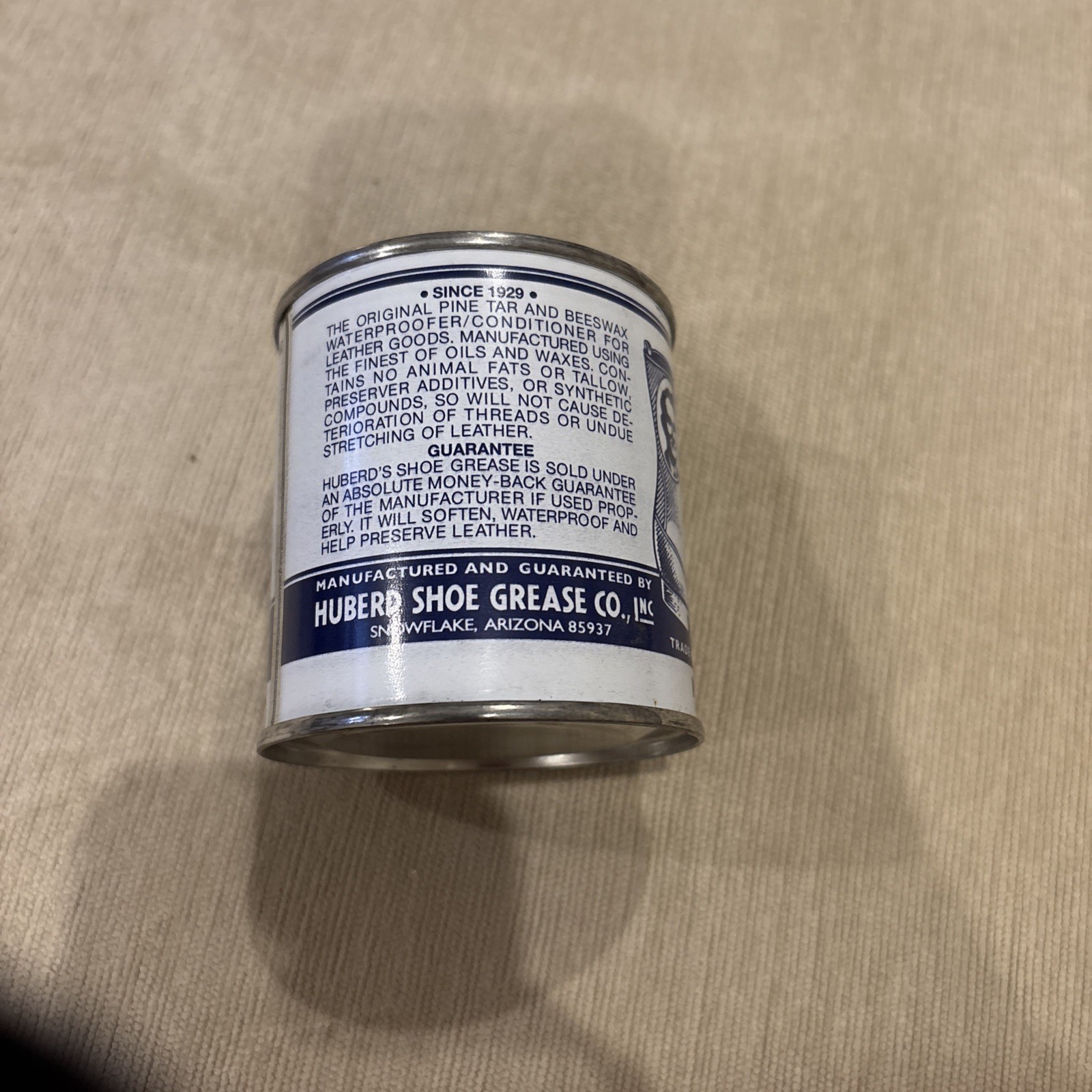 Huberd's Original Shoe Grease - 7.5oz