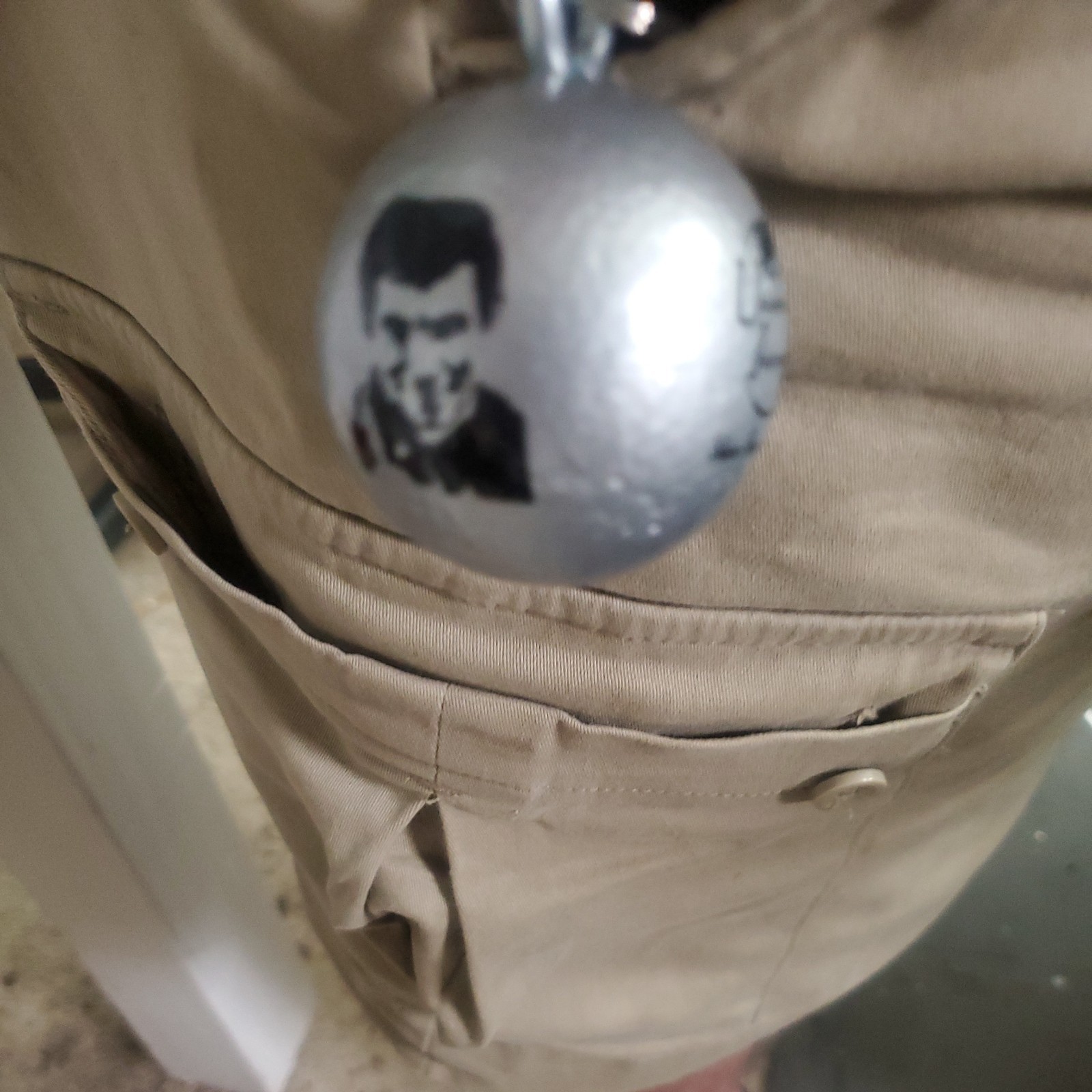 Iconic Dracula Silver Screen Edition Keychain