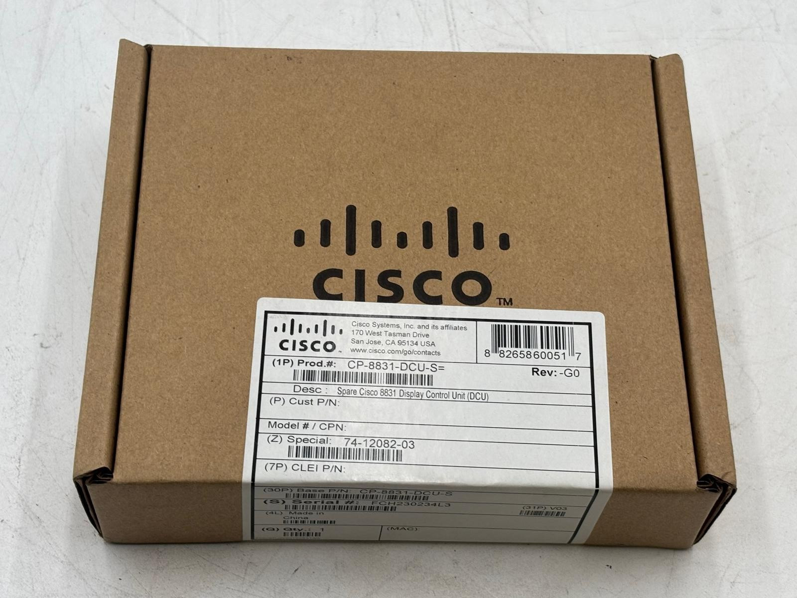 NEW Genuine Cisco CP-8831-DCU-S Display Control Unit DCU