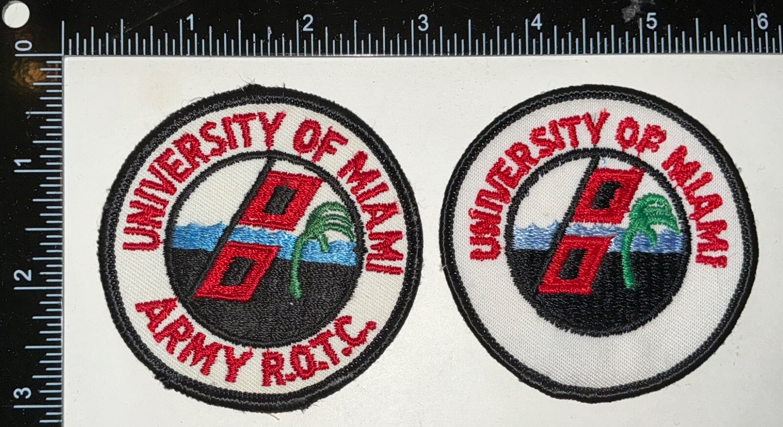 University of Miami Army Reserve Officer Training Corps ROTC Patch