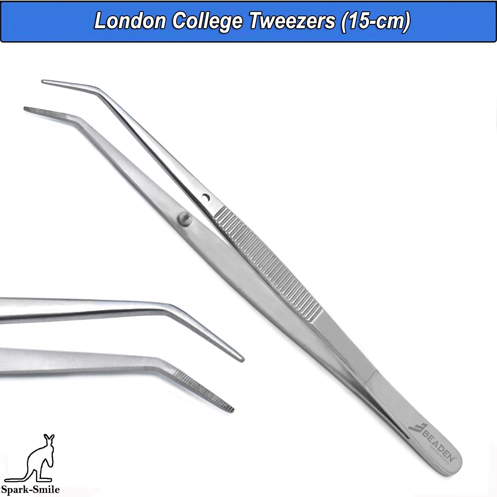 Surgical Cotton & Dressing Forceps London College Tweezers Dental Instruments CE