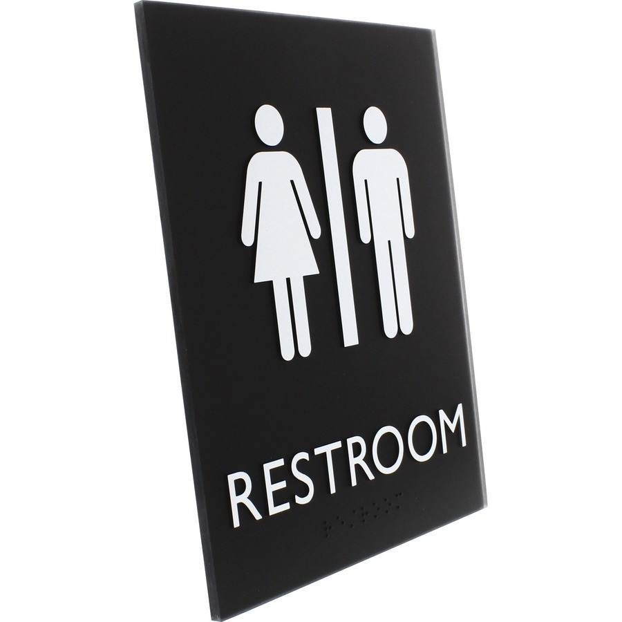 Lorell Restroom Sign (llr-02663) (llr02663)