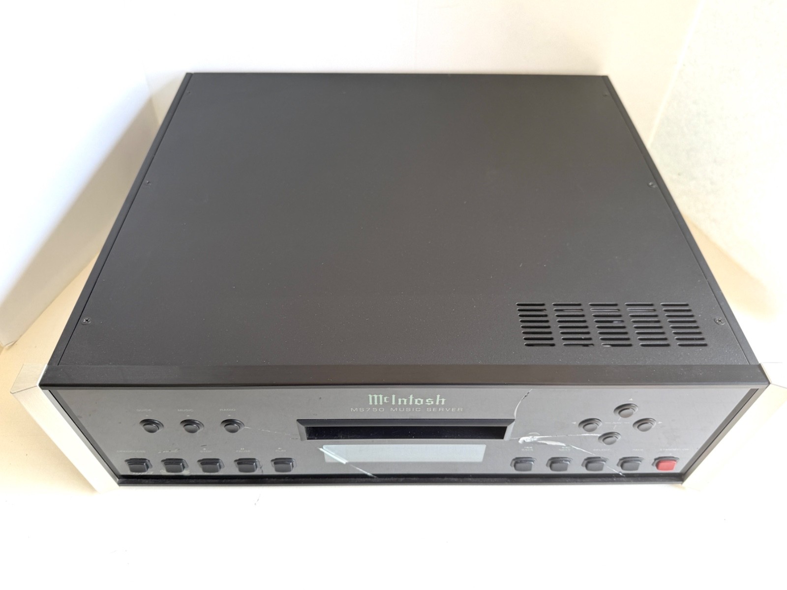 MCINTOSH MS750 MUSIC SERVER - SERIAL #XU1084 - AS IS
