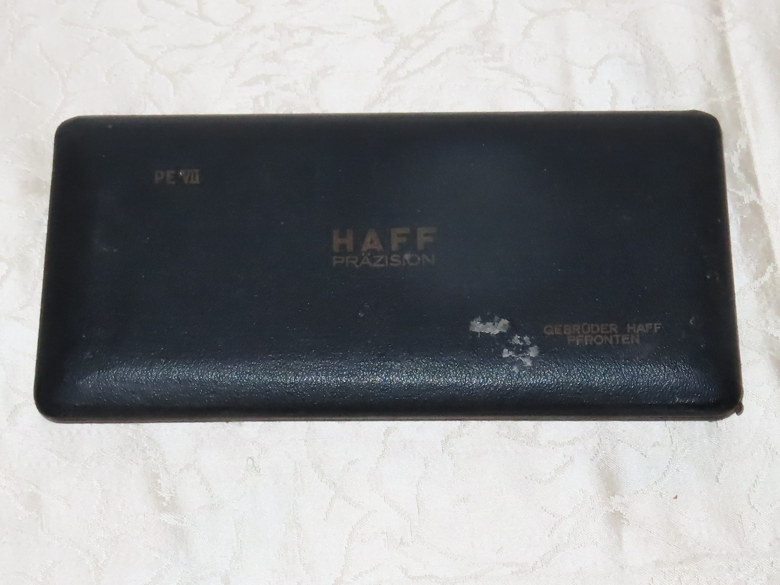 Vintage Compass Set With Case By Haff Präzision Pfronten