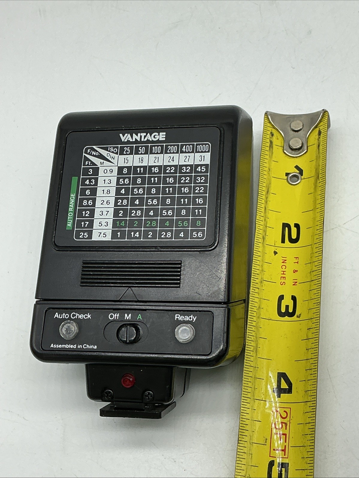 Auto Flash X-370 Thyristor Electronic Flash W/ Carrying Case READ FREE SHIPPING