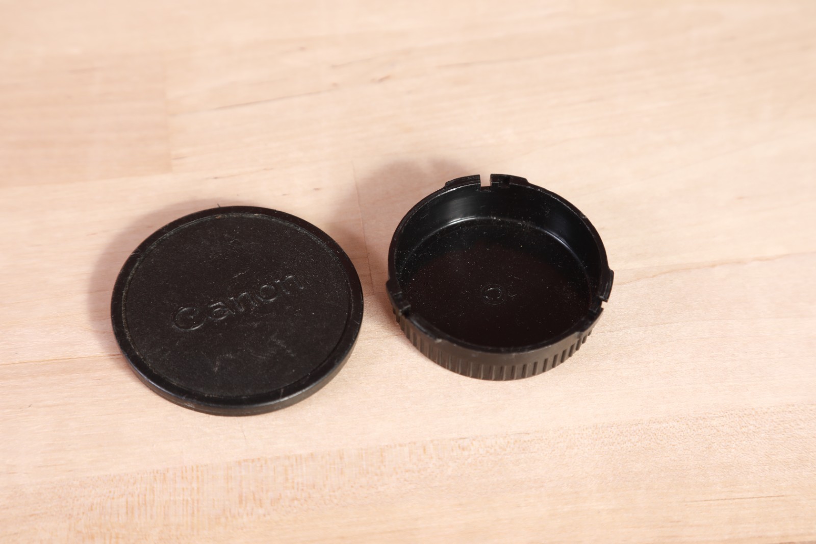 FD Mount Rear Lens Cap and Camera Body Cap Set