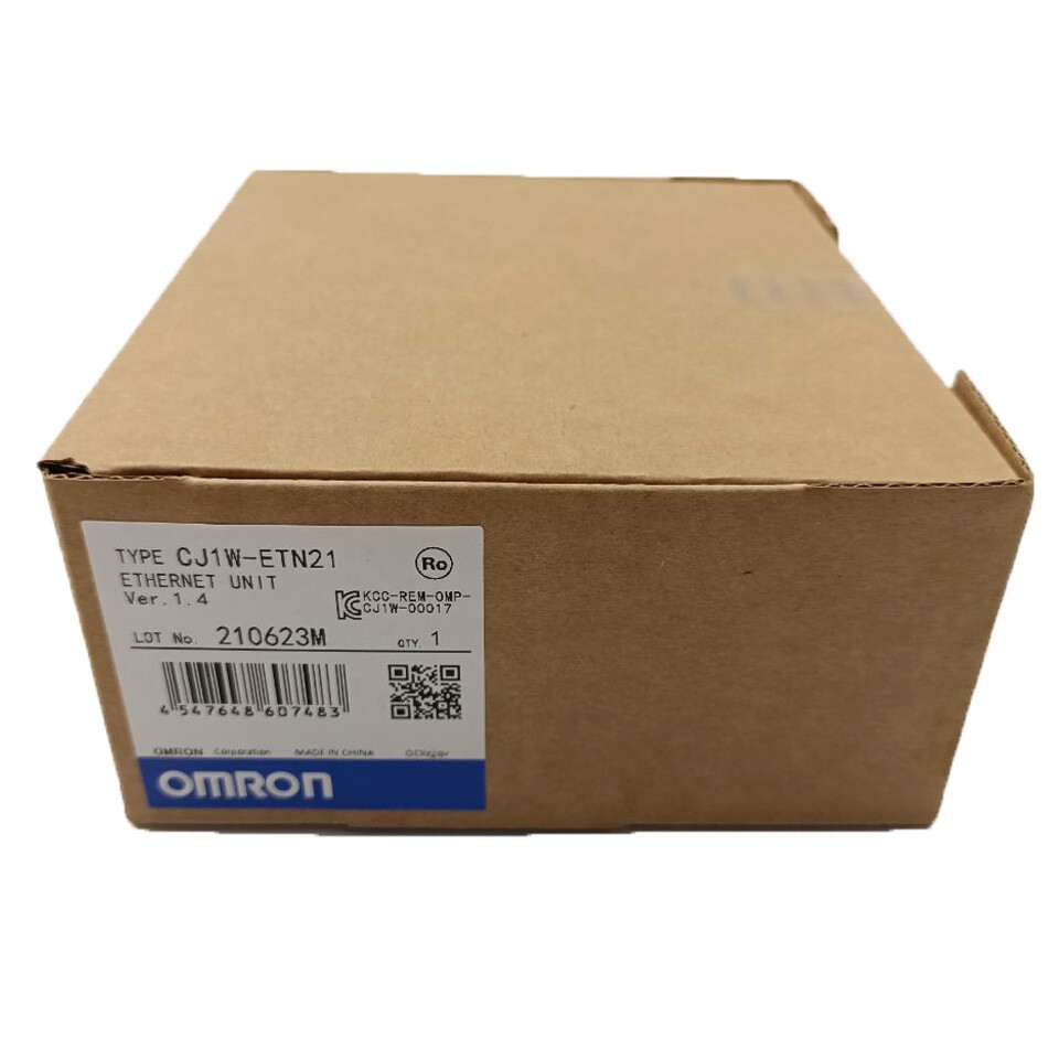 Omron CJ1W-ETN21 CJ1WETN21 ETHERNET UNIT PROGRAMMABLE CONTROLLER New
